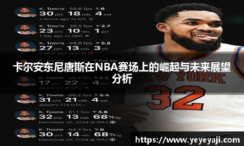 卡尔安东尼唐斯在NBA赛场上的崛起与未来展望分析
